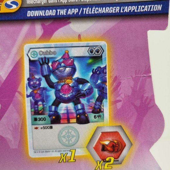 Bakugan Party Cubbo Pack Birthday Party Hat Glasses Transforming Blue Pink New - Picture 12 of 16